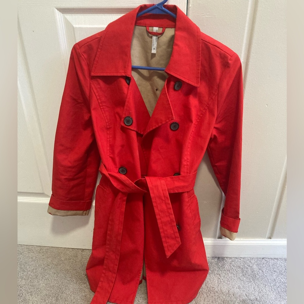 Red Trench Coat
